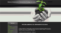 Desktop Screenshot of oecologico.lerdo.gob.mx